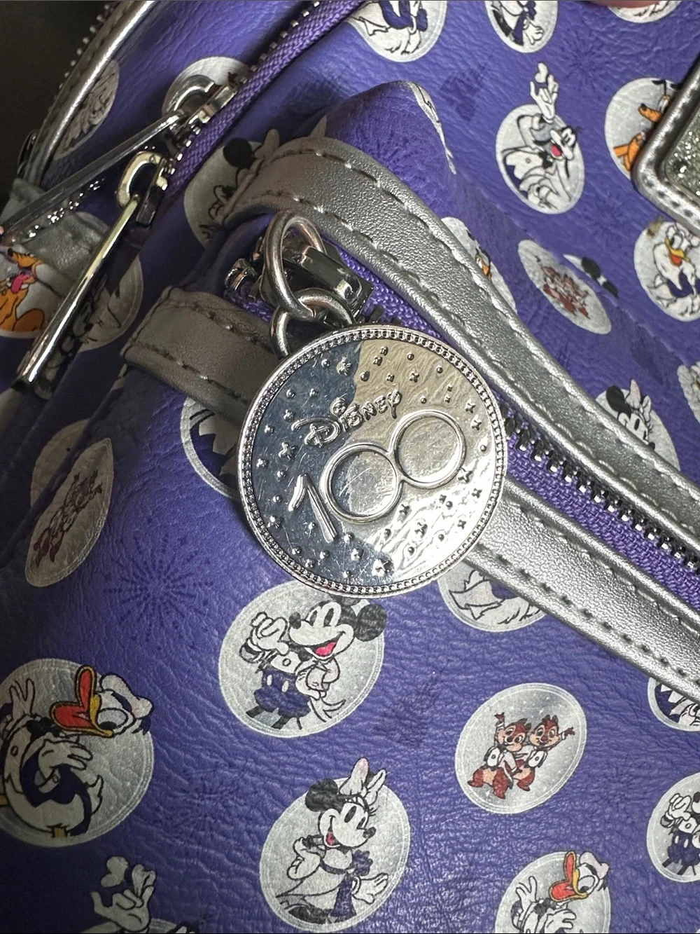 Disney compact purple